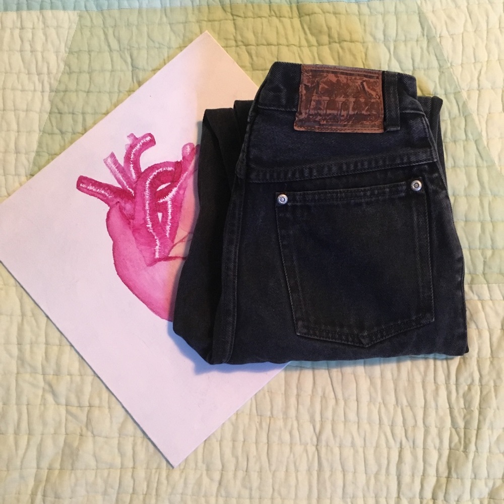 1990’s LA Blues Tight Mom Jean